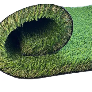 Reach认证的天然弹性中国草坪，用于园林绿化人造草