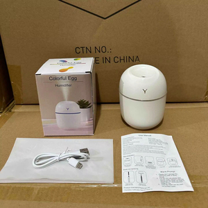 Hot Product Animal <b>Night</b> <b>Light</b> Difusor Escenciales Para Auto Ultrasonic Cute Car Mist Maker Cat Ears Multicolor Humidifier - Product Image 6