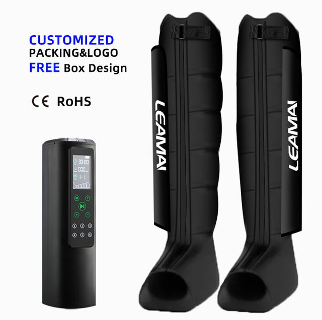 Pressotherapy Lymphatic Drainage Machine Massage Leg Compression Therapy Boots with Timing Control Physiotherapy Equipment