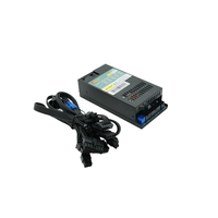 Alimentation électrique pour serveur de bureau miniature Lekang Lingmao LK-300F 400W, châssis NAS 1U noir, 20+4 broches, en stock