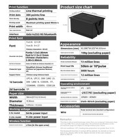 Norgee QR701 5V-9V 12V RS232 TTL Mini Thermal Receipt Printer Panel Embedded Ticket Printer Kabel Koneksi 5-Pin Tersedia di Stok
