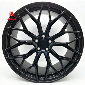Cerchi Auto di Lusso Personalizzati, Neri Lucidi Monoblocco Concavi 21*9.5 21*10.5 Pollici, Forgiati 5X114.3 per <span class=keywords><strong>Tesla</strong></span> <span class=keywords><strong>Model</strong></span> Y 2019 - Product Image 1