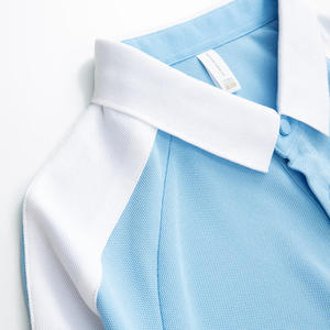 <span class=keywords><strong>Polo</strong></span> de travail anti-taches 210 GSM, résistant à l'huile et à l'eau, en coton tricoté et polyester, manches courtes, logo personnalisé, uniforme de travail - Product Image 3
