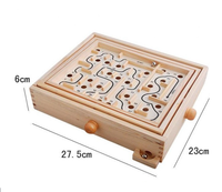 Équilibreur multifonction en bois pour jeux de bureau – Cadeau d'affaires personnalisable (couleur et logo)