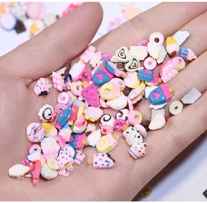Paso Sico <span class=keywords><strong>2022</strong></span> Alta Calidad 30 unids/pack <span class=keywords><strong>verano</strong></span> Kawaii 3D <span class=keywords><strong>uñas</strong></span> encantos lindo postre Donut helado DIY resina manicura Decoración - Product Image 3