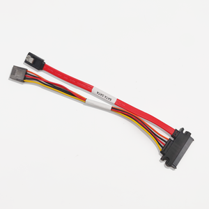 Manufactory Wholesale 22pin 7+15P to 12Pin SA TA Splitter Data <strong>Cable</strong> for Data Computer