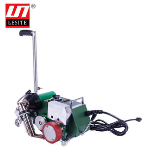 التلقائي لافتة من الكلوريد متعدد الفينيل آلة لحام الحرارة موصل الهواء الساخن آلة لحام للقماش المشمع - Product Image 3