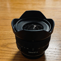 Objectif d'appareil photo 50 mm F1.4 certifié ISO9001 - Usiné CNC, objectif sans miroir personnalisé pour la photographie professionnelle