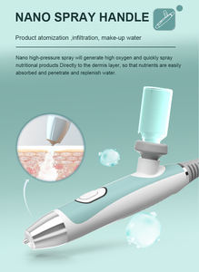 Appareil professionnel 8-en-1 de dermabrasion aquatique et oxygénation pour le visage et les yeux, machine de rajeunissement cutané à bulles d'oxygène pour salon et SPA - Product Image 5