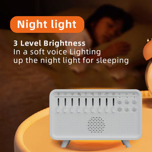 Machine à <span class=keywords><strong>bruit</strong></span> blanc électronique avec simulation de flamme et <span class=keywords><strong>bruit</strong></span> blanc, et haut-parleur Bluetooth, pour le sommeil - Product Image 4