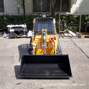 Chargeuse compacte sur chenilles diesel blanche, type industriel et agricole - Product Image 3