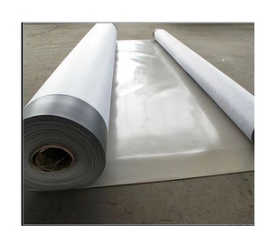 Reflectief oppervlak enkellaags 1,5 mm geplastificeerd polyvinylchloride (PVC-P) glasvezelversterkingsmembraan met goede service - Product Image 1