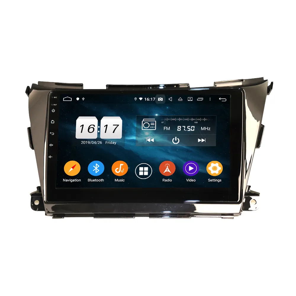 Klyde 10.1 "Android Auto Elektronica PX5 PX6 64G Stereo Gps Navigatiesysteem Auto Video Voor Murano 2015 2016 2017 2018 2019 2020
