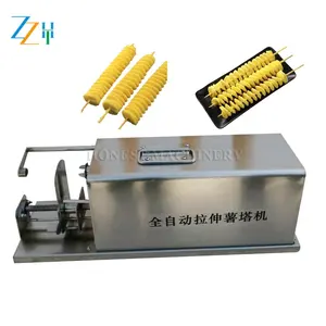 Professionele China Fabricage Spiraal Aardappel Snijmachine