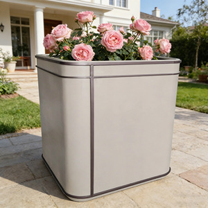 Jardinière en acier galvanisé de qualité supérieure pour l'extérieur, jardinières personnalisées pour l'intérieur et l'extérieur de <span class=keywords><strong>la</strong></span> maison - Product Image 3