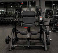 Station d'exercices abdominaux à charge libre SK- pour salle de sport commerciale, en acier Q235 de 3,0 mm, machine de musculation robuste pour entraînement du tronc