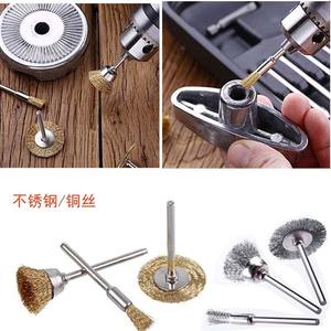 แปรงขัดสีขาวแบบมีลาย 3.0 สำหรับเครื่องเจียรไฟฟ้า ขัดลบคม ขัดสนิม บรรจุ 100 ชิ้นต่อแพ็ค ระดับความปลอดภัยสูง - Product Image 5