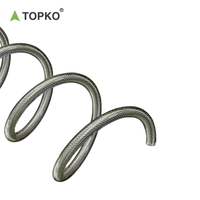 TOPKO Corde à sauter en fil d'acier rechargeable Fitness Exercice Corde à sauter