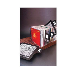 Diviseurs de livres de bibliothèque personnalisés pour étagères avec autocollants diviseurs de DVD séparateurs de Section diviseurs de <span class=keywords><strong>CD</strong></span> séparateurs de cartes de bac - Product Image 4