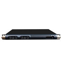 Amplificateur numérique de classe D portable et stable de haute qualité professionnel 1U 4 canaux 4*350W
