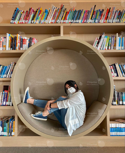 Chiquitos Cozy Reading Nook avec étagères dans une bibliothèque moderne Espace pour enfants Familles <span class=keywords><strong>Maternelle</strong></span> amd Darecare Center - Product Image 4