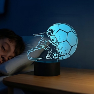3D Basketball <b>Remote</b> Control 16 Color USB Powered Lamp Night for Bedroom Football - Product Image 5