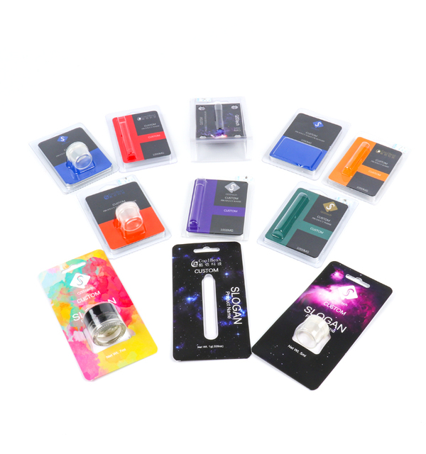 Customized Pvc Sliding Blister Card Pack Cardboard Boxes Print Paper Children Protection Packaging
