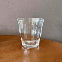 Tasse à café latte simple, tasse en verre à large ouverture et fond épais, tasse à motif vague d'eau, tasse transparente pour glaçons, tasse à cocktail