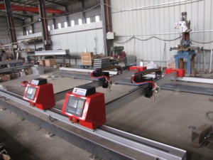 <b>Light</b> Weight Gantry CNC Cutting Machine Dual Drive <b>Plasma</b> Flame Steel Cutting Machinery - Product Image 3
