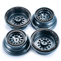 Jantes Beadlock en aluminium pour 1/7 T U-D-R Unlimited Desert Racer RC Rock Crawler Buggy Truck - Pièces de mise à niveau