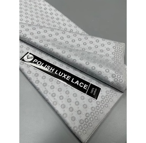 Tela de Encaje de Algodón Africana para Hombre, Diseños Nuevos y Modernos, Precio al por Mayor, Lista para Enviar, para Confección de <span class=keywords><strong>Ropa</strong></span> Masculina Nigeriana - Product Image 5