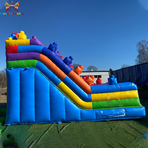 Colorato per Giochi Educativi all'Aperto, Noleggio per Feste in Giardino, Parco Giochi per <span class=keywords><strong>Bambini</strong></span> in PVC, Uso Residenziale e Pubblico - Product Image 4