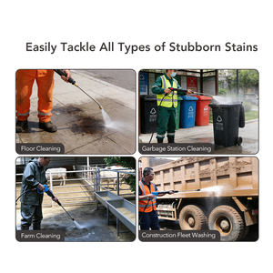 Commercial Industrial Electric High Water Pressure Cleaner Strong Power Washing Washer <b>Machine</b> for <b>Floor</b> Patio Carpet <b>Cleaning</b> - Product Image 5