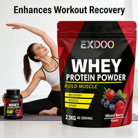 Vente flash : Complément de musculation Fitness Muscle Body Fortress Weight Mass Gainer 907g Gym Isolate Drink Whey Protein Powder