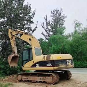 Excavatrice sur chenilles Caterpillar CAT320C d'occasion de 20 tonnes avec moteur diesel Cummins, certifiée CE, pompe hydraulique et engrenages - Product Image 6