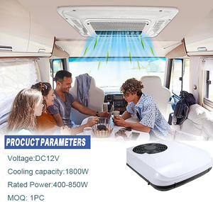 Unidad de <span class=keywords><strong>Aire</strong></span> <span class=keywords><strong>Acondicionado</strong></span> Portátil para Techo de Autocaravanas y Camiones Pequeños, de 1800-2100W, 12V CC, <span class=keywords><strong>Aire</strong></span> <span class=keywords><strong>Acondicionado</strong></span> para Cabina de Camión - Product Image 4