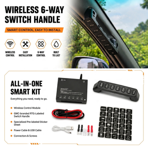6連スイッチパネル ハンドルリレーコントロールボックス付き <span class=keywords><strong>12V</strong></span>/24V DC ワイヤレスコントローラー フォードレンジャーに最適 - Product Image 6