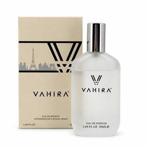VAHIRA <span class=keywords><strong>Perfume</strong></span> en Spray Natural de 50 ml con Fragancia Amaderada de Larga Duración, Eau de Parfum para Caballero, Uso Diario - Product Image 5