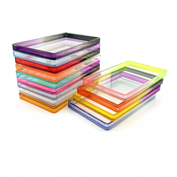 Étui pour carte de crédit personnalisable en TPU holographique arc-en-ciel - Style tendance, options d'impression multiples (sérigraphie) Non