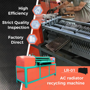 Machine de recyclage de radiateurs de climatiseurs usagés Lansing Full Resume Production LR-01, machine de séparation de radiateurs usagés - Product Image 5