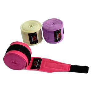 Colori personalizzati in Stock Kickboxing Handwraps Nylon-cotone fasce da polso <span class=keywords><strong>boxe</strong></span> bende per la protezione delle mani - Product Image 1