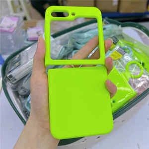 เคสโทรศัพท์แบบพับได้ Z Filp สำหรับ Filp 7 เคสโทรศัพท์ซิลิโคนแบบพับได้สำหรับ Samsung Z Filp 7 6 5 4 3 2 รุ่น S003 - Product Image 6