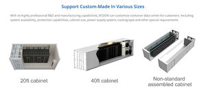 Centro de Datos Modular <span class=keywords><strong>Vertiv</strong></span> EcoStruxure con IA, Contenedor ISO, 38kW, 5 Racks, UPS en Línea, Trifásico, 400V, Infraestructura Informática Prefabricada - Product Image 6