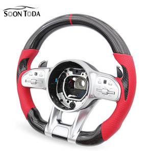 Volant sport personnalisé SOON TODA pour Mercedes Benz <span class=keywords><strong>GLA</strong></span> B GLB C GLC <span class=keywords><strong>E</strong></span> GLE CLS <span class=keywords><strong>2023</strong></span>, modification de volant, 809-YD-T52-F - Product Image 1