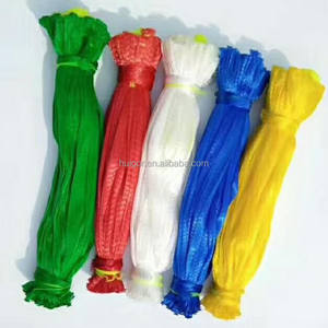 Bolsa de malla pequeña para embalaje de cebolla y patata Material PP duradero Uso de huevos de verduras de plástico tubular - Product Image 1