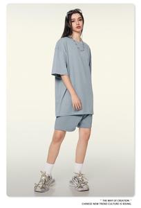 Camisetas Gráficas Extra Grandes para Mujer, Moda Urbana, Ligeras, de Algodón de 305g, Cómodas para Uso Casual - Product Image 3