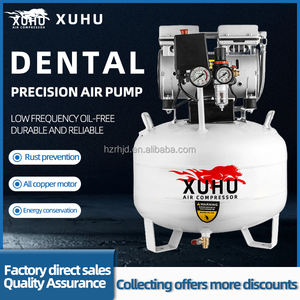 เครื่องอัดอากาศสำหรับทันตกรรม 220V 60Hz 600W/780W มอเตอร์แบบลูกสูบ ระบายความร้อนด้วยอากาศ เงียบพิเศษ - Product Image 2