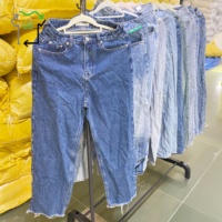 Vente en gros YIJIAYI – Lots mixtes de jeans et pantalons d'occasion de haute qualité – Vêtements usagés en polyester/coton – Qualité hiver, automne, été – Prix bas