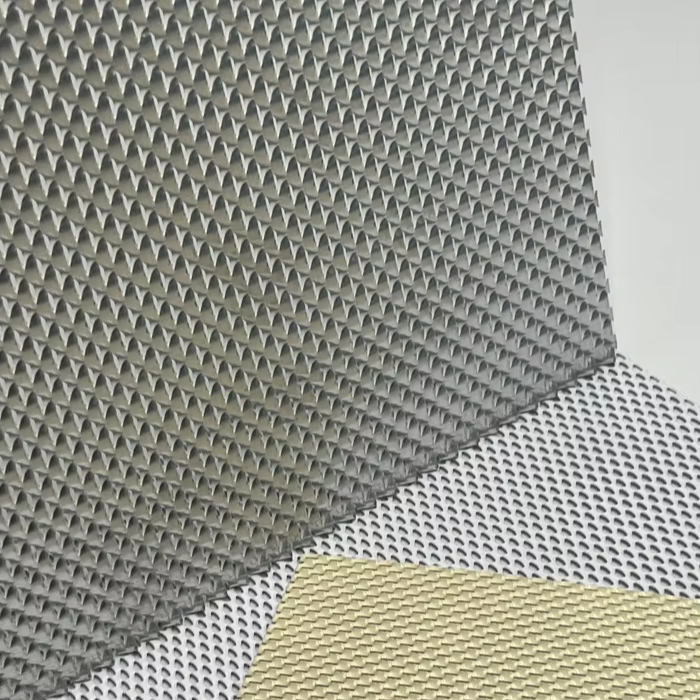 High Quality Factory Window Screen One Way Vision Aluminum DVA Mesh Micro Holes Security Net