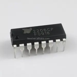 전자 부품 XR2206CP 2206CP DIP-16 DIP16 새로운 IC 통합 회로